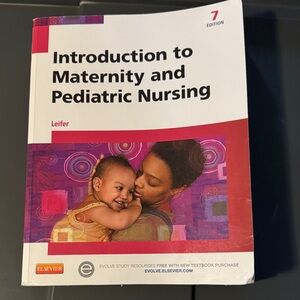 Introduction to Maternity and Pediatric Nursing - White & Red Cover
